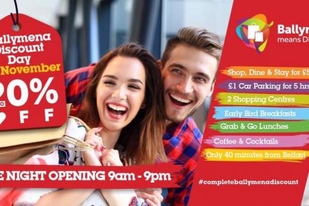 Get ready for a great shopping experience – Ballymena Discount Day 2019