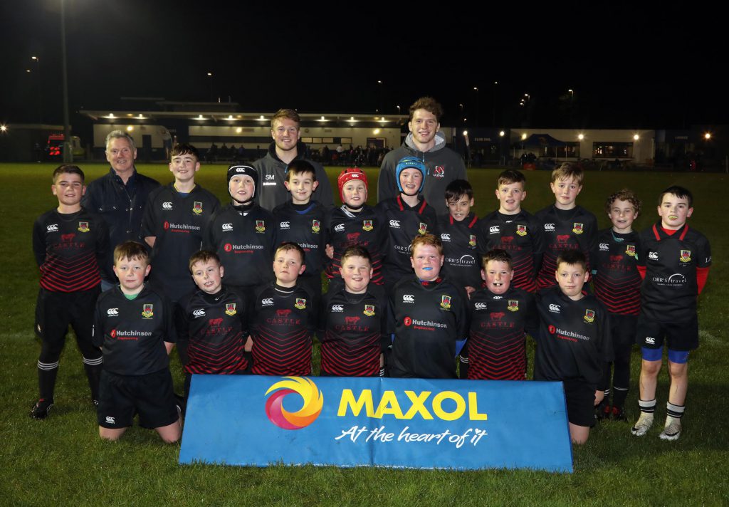 Ballymena team take part in Maxol Mini Rugby Festival