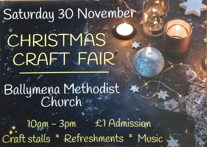 Christmas Craft Fair at Ballymena Methodist Church