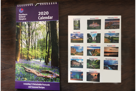 Colin Turtle Photography donates images for NI Hospice 2020 Calendar