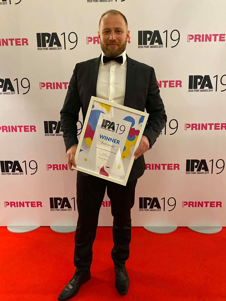 Successful year for Ballyprint ends with award at Irish Print Awards