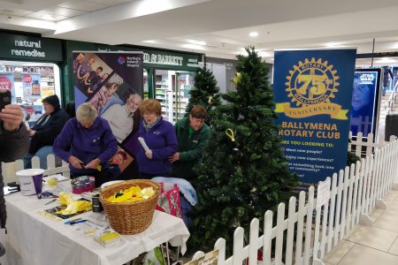 Rotary Club’s ‘Tie a Ribbon’ is back in The Tower Centre