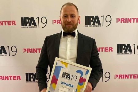 Successful year for Ballyprint ends with award at Irish Print Awards