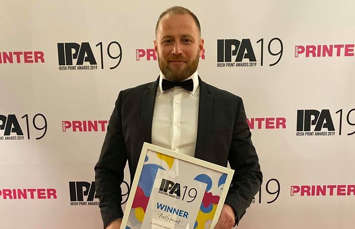 Successful year for Ballyprint ends with award at Irish Print Awards