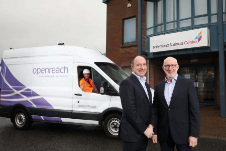 Community Fibre Partnership brings futureproof Broadband to Ballymena