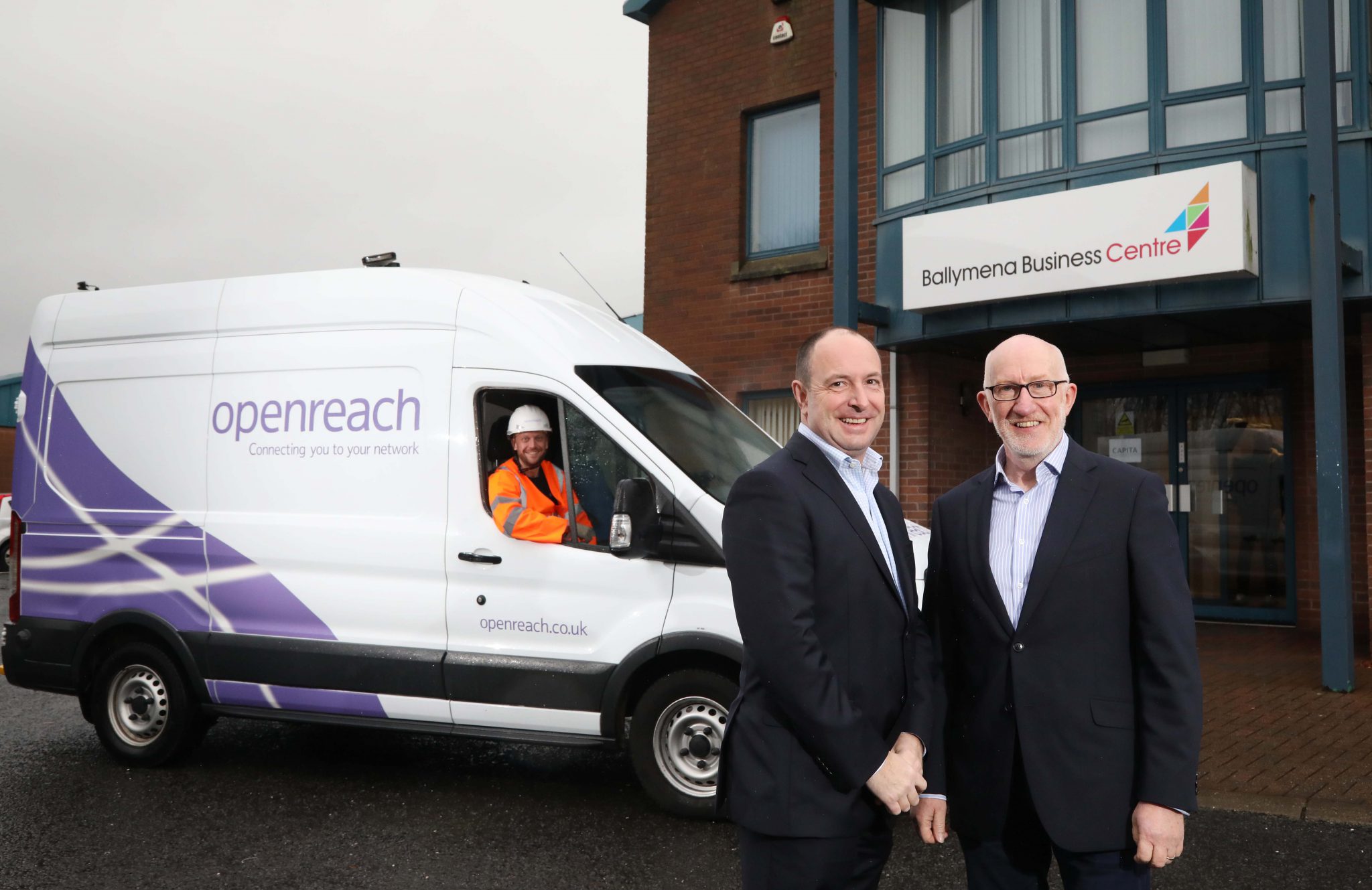 Community Fibre Partnership brings futureproof Broadband to Ballymena