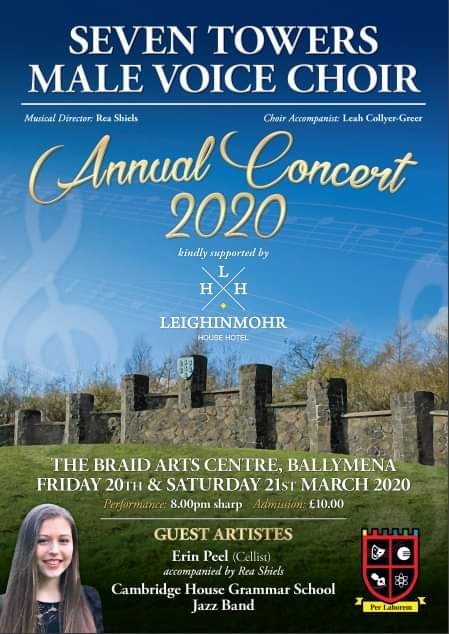 Seven Towers Male Voice Choir Annual Concert 2020